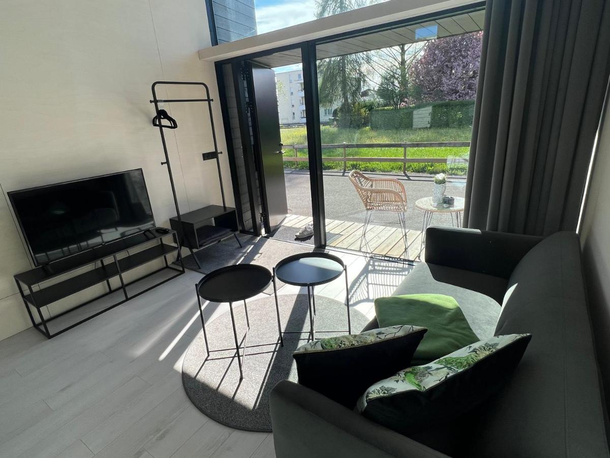 Koda Loft - Urlaub Im Tiny House Bodensee Lauterach Bagian luar foto
